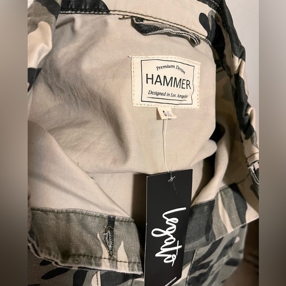 NWT green Camo button up jacket - Picture 4 of 5